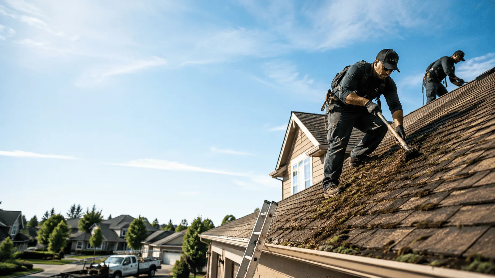 Roof Moss Removal in Lorena, TX near me